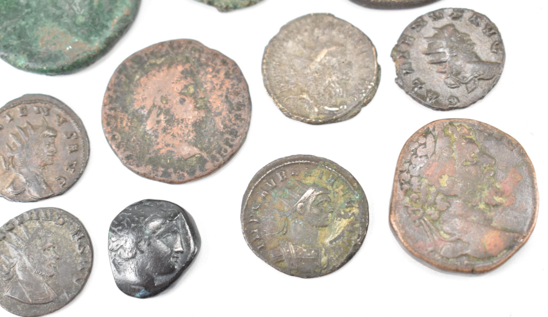 COLLECTION OF ELEVEN ROMAN IMPERIAL COINS - Image 3 of 4