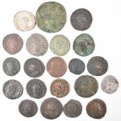 COLLECTION OF TWENTY ROMAN IMPERIAL COINS