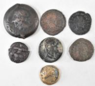 COLLECTION OF ROMAN IMPERIAL AND OTHER CIVILASATION COINS
