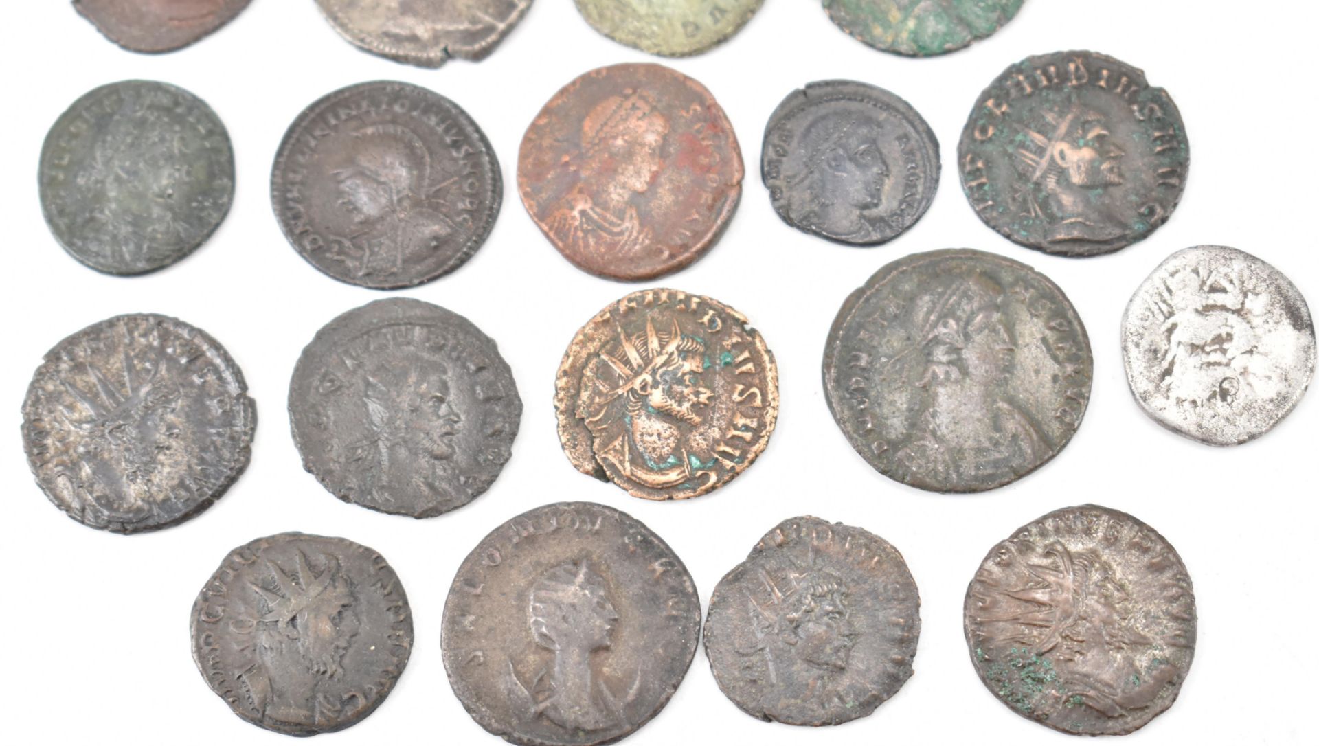 COLLECTION OF TWENTY ROMAN IMPERIAL COINS - Image 2 of 4