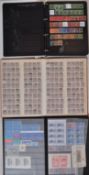 COLLECTION OF 20TH CENTURY USED AND UNSUSED PRE DECIAML STAMPS
