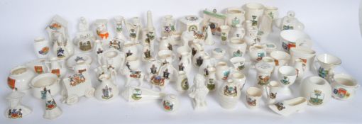 COLLECTION CHINA SOUVENIR CRESTED GOSS WARE