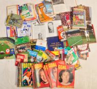 COLLECTION OF 1970S FOOTBALL MAGAZINES AND PROGRAMMES