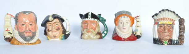 COLLECTION OF VINTAGE CHARACTER TOBY JUGS
