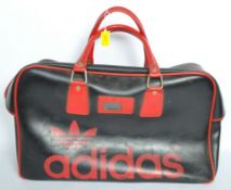 RETRO VINTAGE MID 20TH CENTURY ADIDAS LEATHER BAG