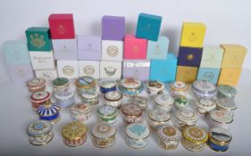 LARGE COLLECTION OF BUCKINGHAM PALACE SOUVENIR POTS