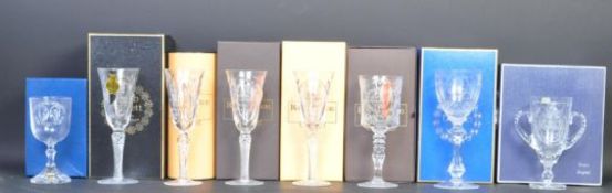 COLLECTION OF DOULTON & STUART CRYSTAL - ROYAL RELATED