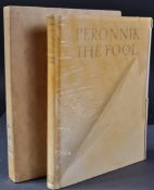 PERONNIK THE FOOL - GEORGE MOORE - 1933 - SIGNED LIMITED EDITION
