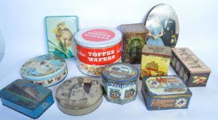 COLLECTION OF VINTAGE 20TH CENTURY TINS
