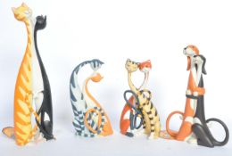 COLLECTION OF HOT DOGS & COOL CATS FIGURINES