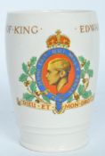 1937 BONE CHINA KING EDWARD VIII CORONATION BEAKER