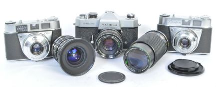 COLLECTION OF VINTAGE CAMERAS & LENSES