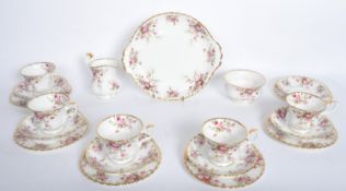 VINTAGE BONE CHINA ROYAL ALBERT GARDEN COTTAGE TEA SERVICE