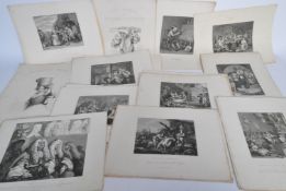 AFTER WILLIAM HOGARTH - ETCHINGS & ENGRAVINGS