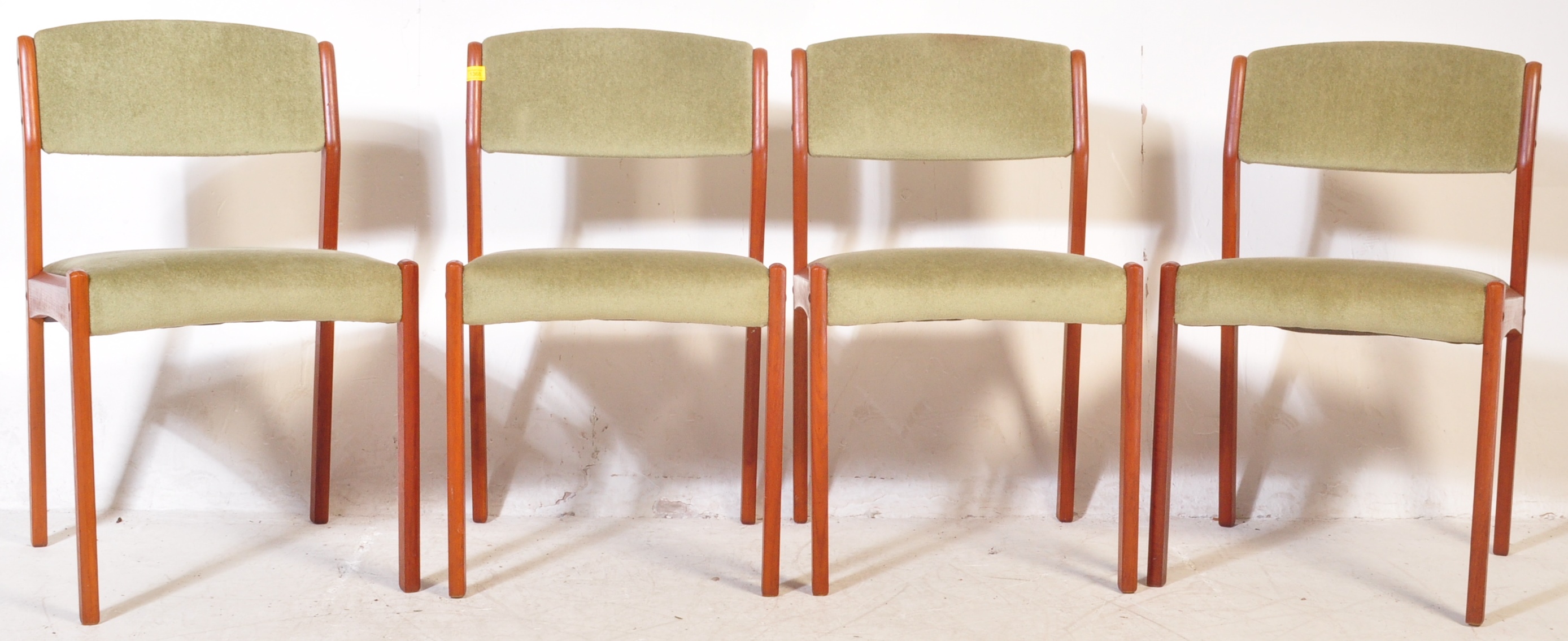 RETRO VINTAGE DANISH TEAKWOOD DINING CHAIRS