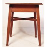 19TH CENTURY VICTORIAN ARTS AND CRAFTS OAK TAVERN TABLE