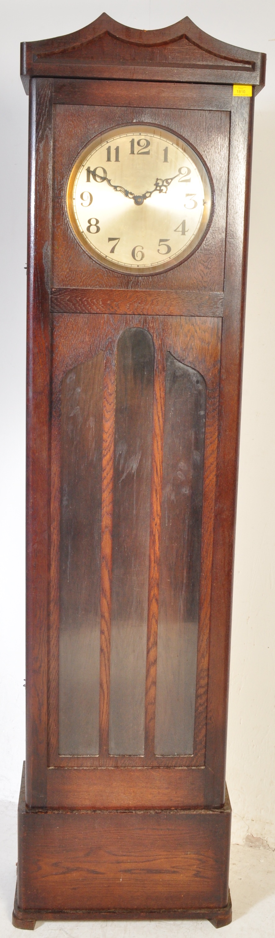 EARLY 20TH CENTURY MAHOGANY LONGCASE CLOCK - Image 2 of 6