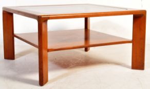 NATHAN - MID CENTURY TEAK GLAZED COFFEE TABLE