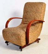 ART DECO 1930S BANANA BENTWOOD ROCKING CHAIRS