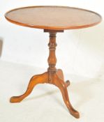 18TH CENTURY GEORGE III BIRDCAGE LANTERLOO TABLE