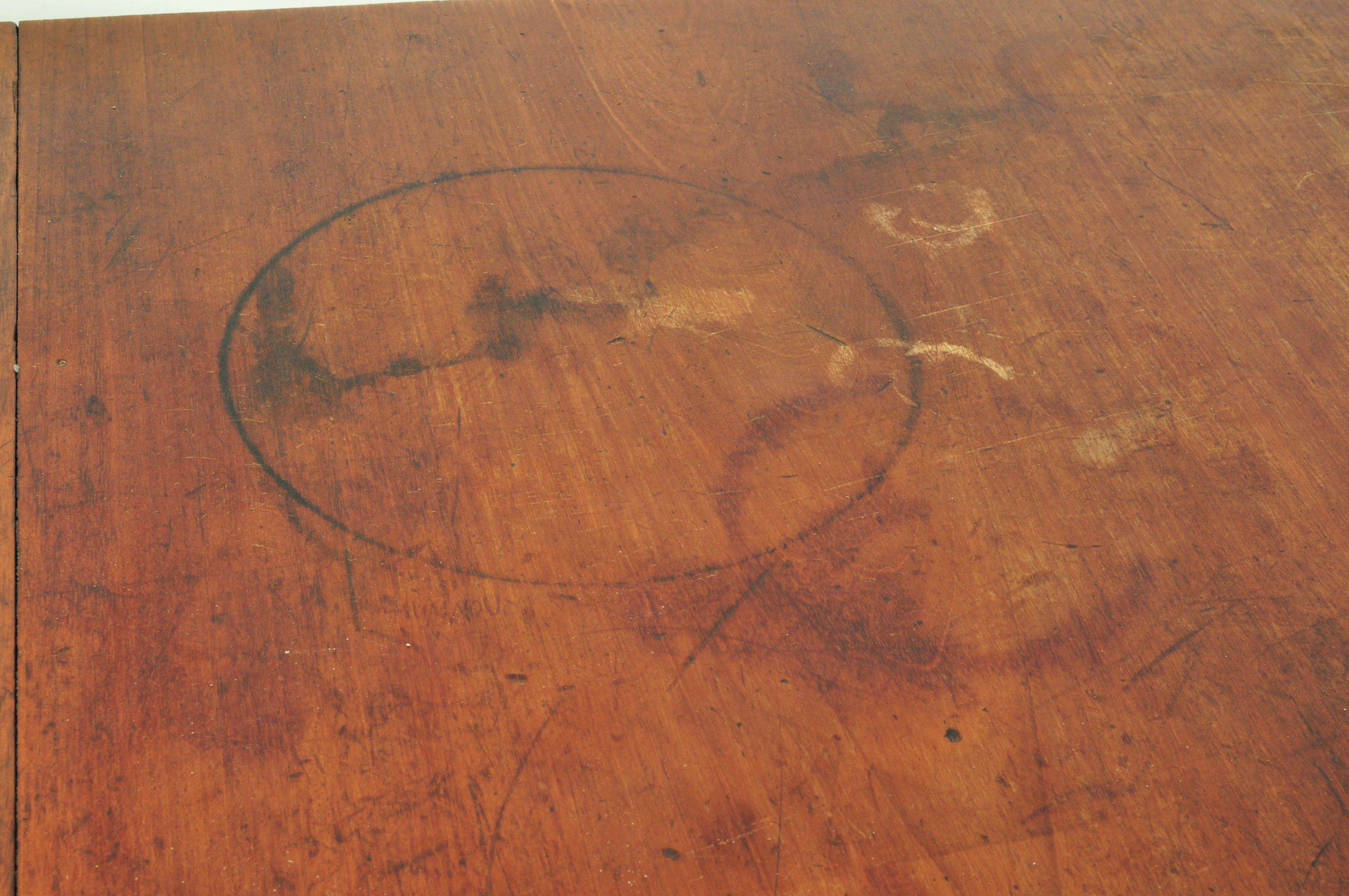 19TH CENTURY VICTORIAN MAHOGANY EXTENDABLE TABLE - Image 6 of 6