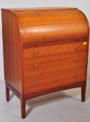 REMPLOY 1970S MID CENTURY TEAK BUREAU CHEST OF DRAWERS