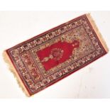 VINTAGE ISLAMIC PRAYER RUG