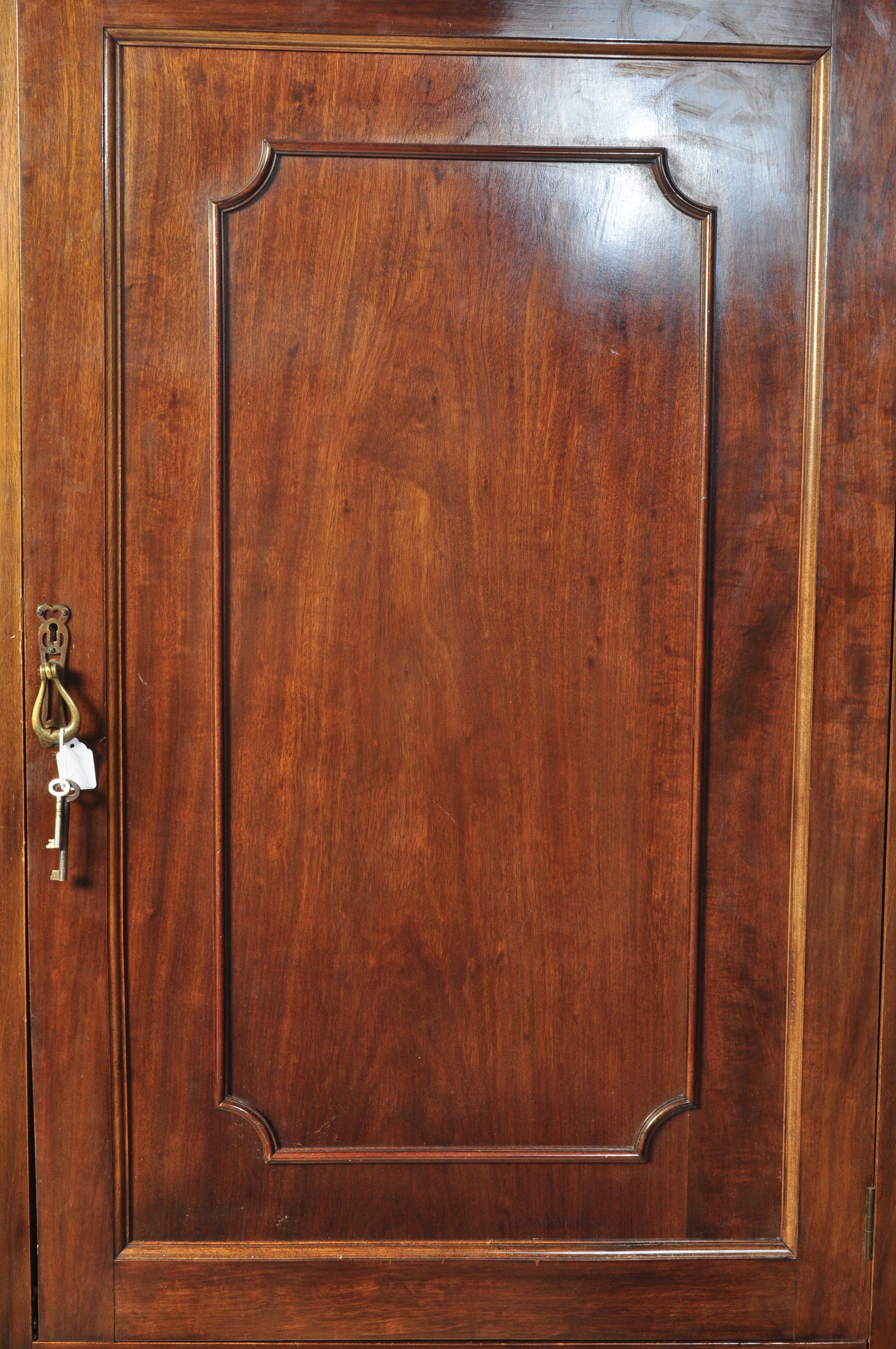 LATE VICTORIAN MAHOGANY GENTS COMPACTUM WARDROBE - Image 10 of 10