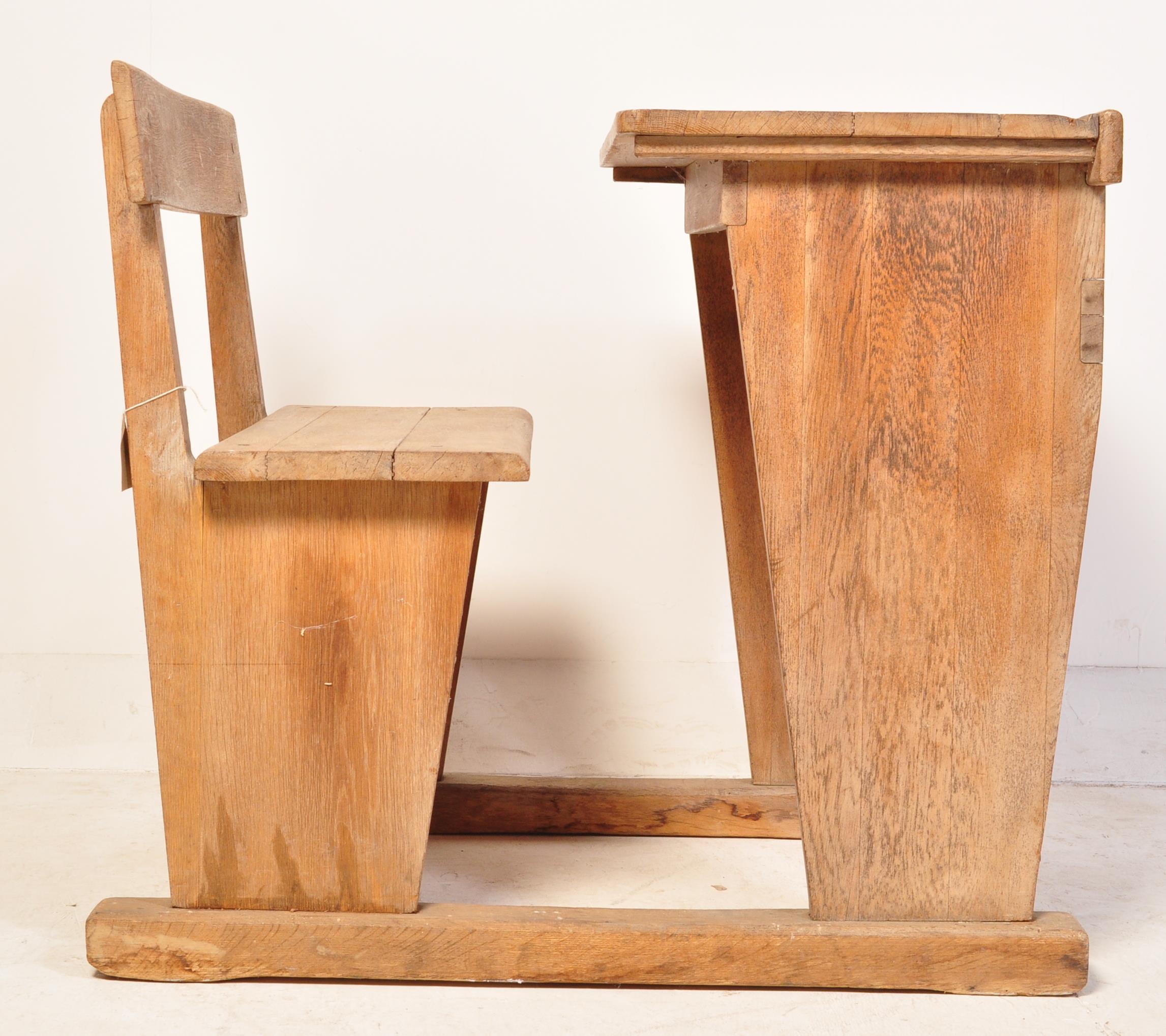 19TH CENTURY VICTORIAN PINE SCHOOL DESK - Image 3 of 10