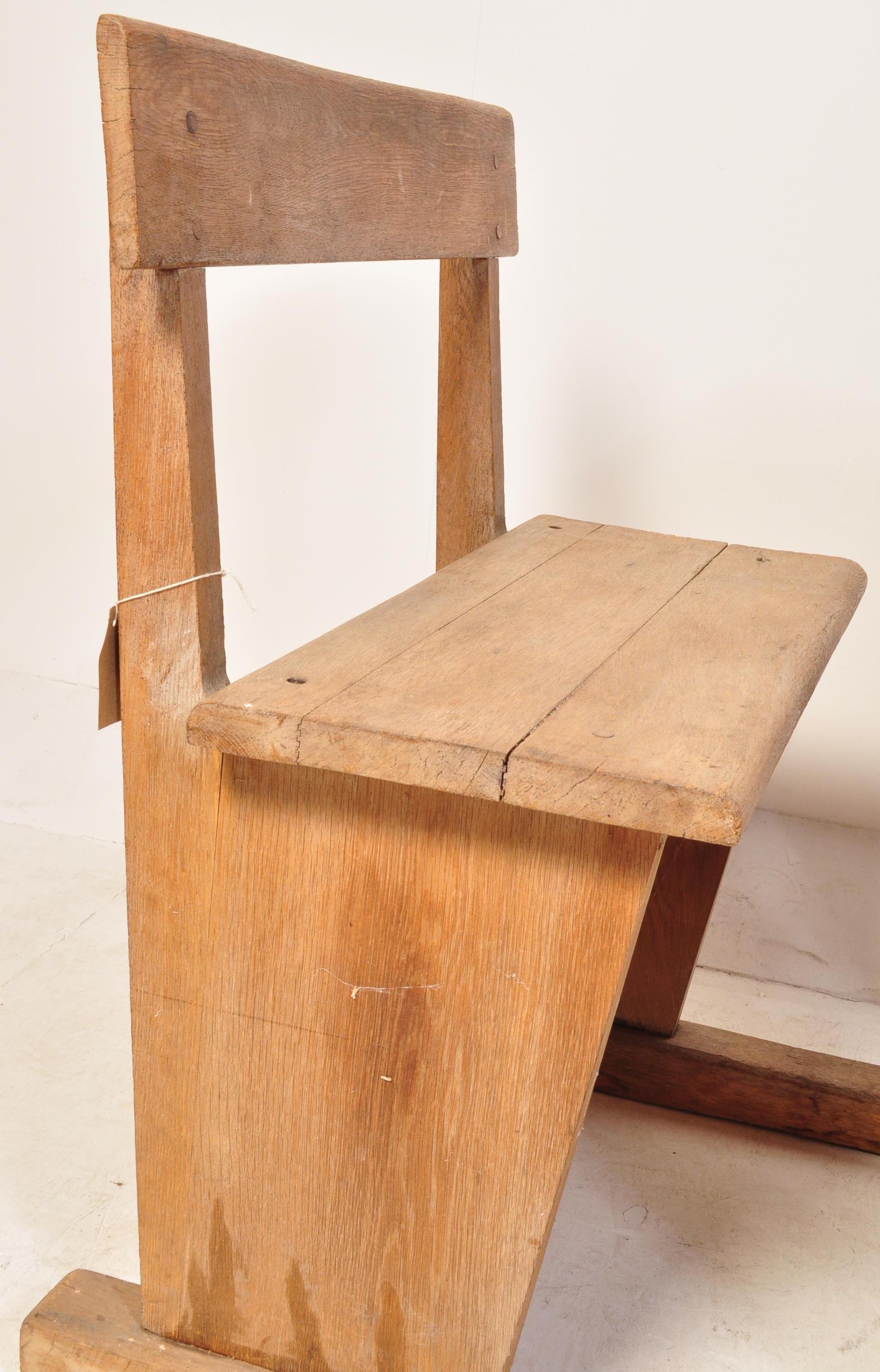 19TH CENTURY VICTORIAN PINE SCHOOL DESK - Image 5 of 10