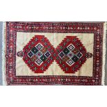 DERBEND KAZAK WOOL ON WOOL CARPET RUG