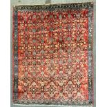 20TH CENTURY PERSIAN ISLAMIC BIDJAR RUG CARPET