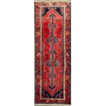 20TH CENTURY PERSIAN ISLAMIC LORI RUNNER RUG