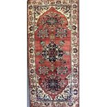 A MID CENTURY ISLAMIC PERSIAN BAKHTIAR KELLEH RUG