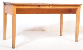 RETRO MID 20TH CENTURY TWO PERSON SCHOOL DESK