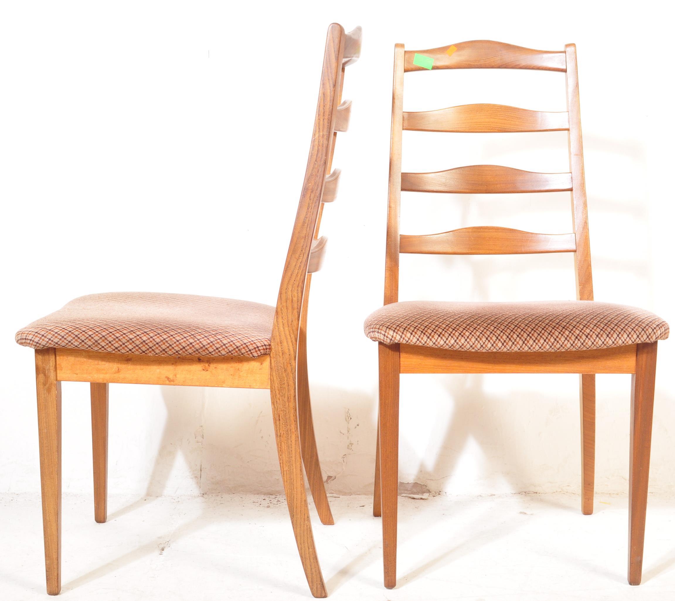 G PLAN - TEAK DINING CHAIRS & TABLE - RETRO MID 20TH CENTURY - Image 3 of 8