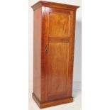 EDWARDIAN MAHOGANY SENTRY BOX HALL CUPBOARD WARDROBE