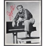 JERRY LEE LEWIS - ROCK & ROLL - AUTOGRAPHED 8X10" PHOTO
