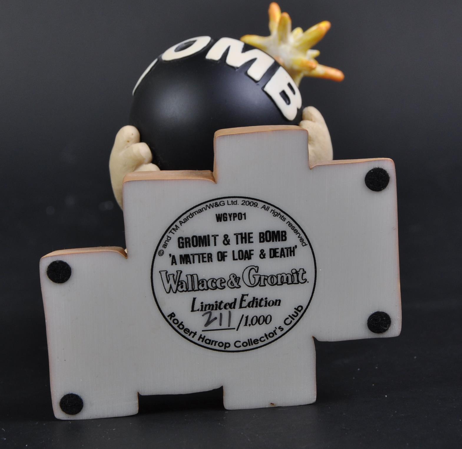 WALLACE & GROMIT - ROBERT HARROP - LIMITED EDITION FIGURINE - Image 6 of 6