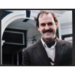 JOHN CLEESE - FAWLTY TOWERS - 11X14" AUTOGRAPHED PHOTO