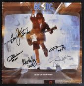 AC/DC - FULL BAND AUTOGRAPHED BLOW UP YOUR VIDEO - LP - AFTAL