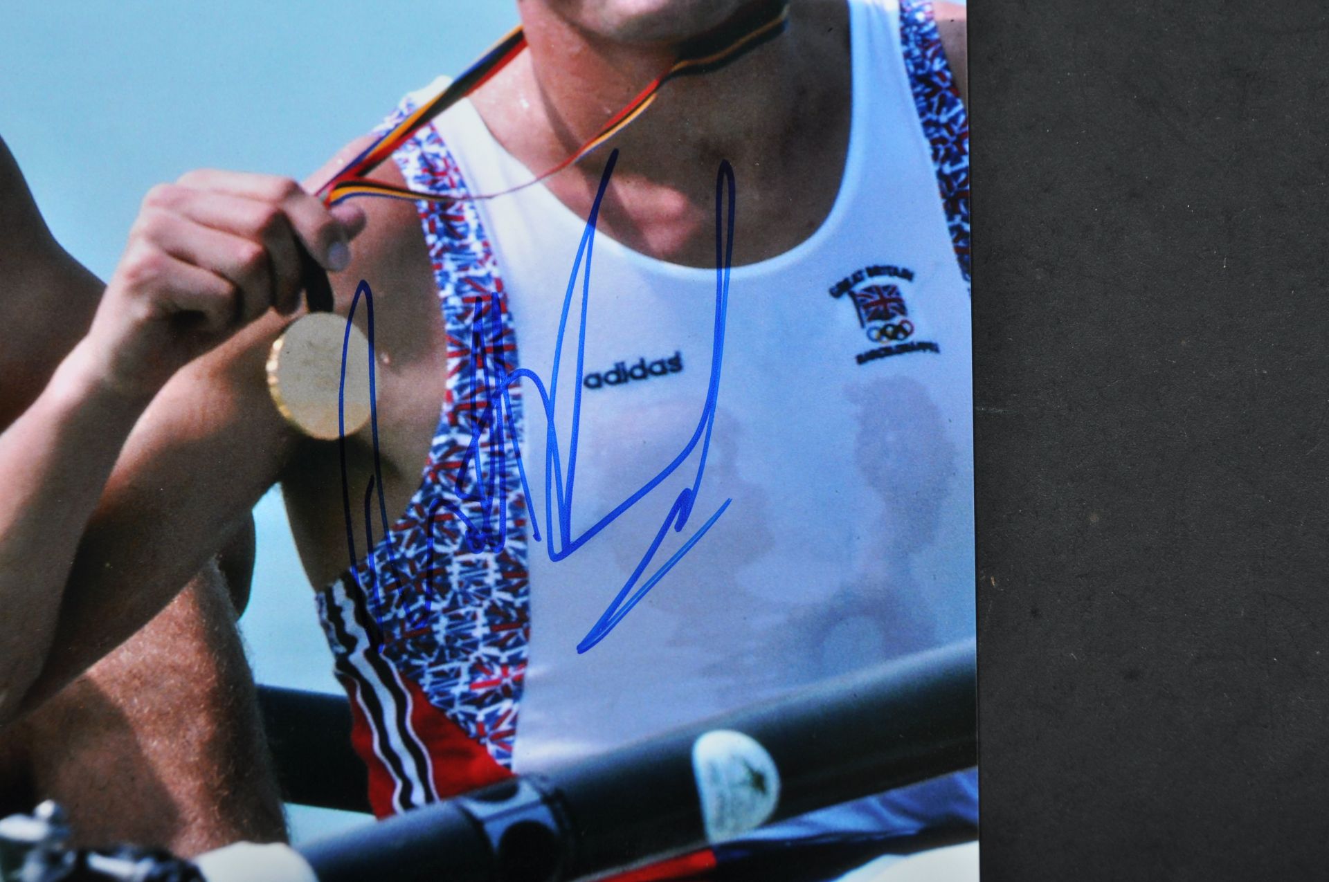 OLYMPIC ATHLETES - STEVE REDGRAVE & MATTHEW PINCENT - SIGNED PHOTO - Bild 2 aus 3