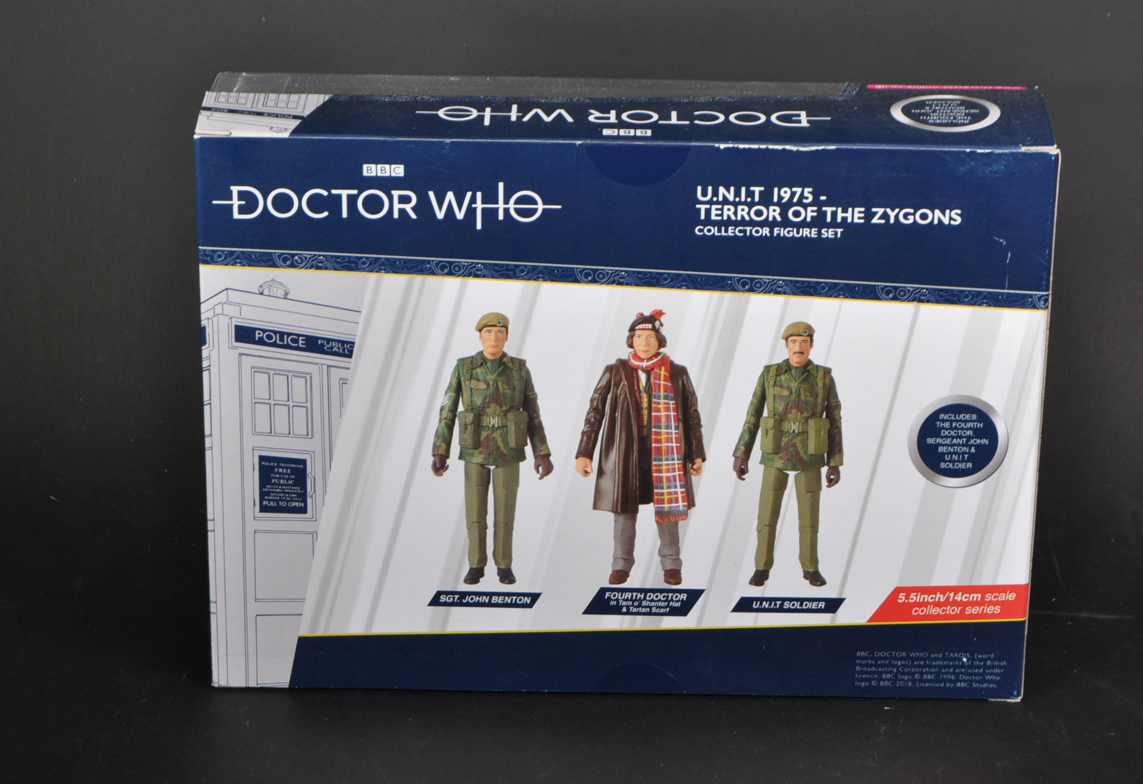 DOCTOR WHO - TERROR OF THE ZYGONS AUTOGRAPHED ACTION FIGURE SET - Image 5 of 5