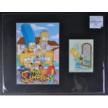 THE SIMPSONS - NANCY CARTWRIGHT - AUTOGRAPHED POSTCARD