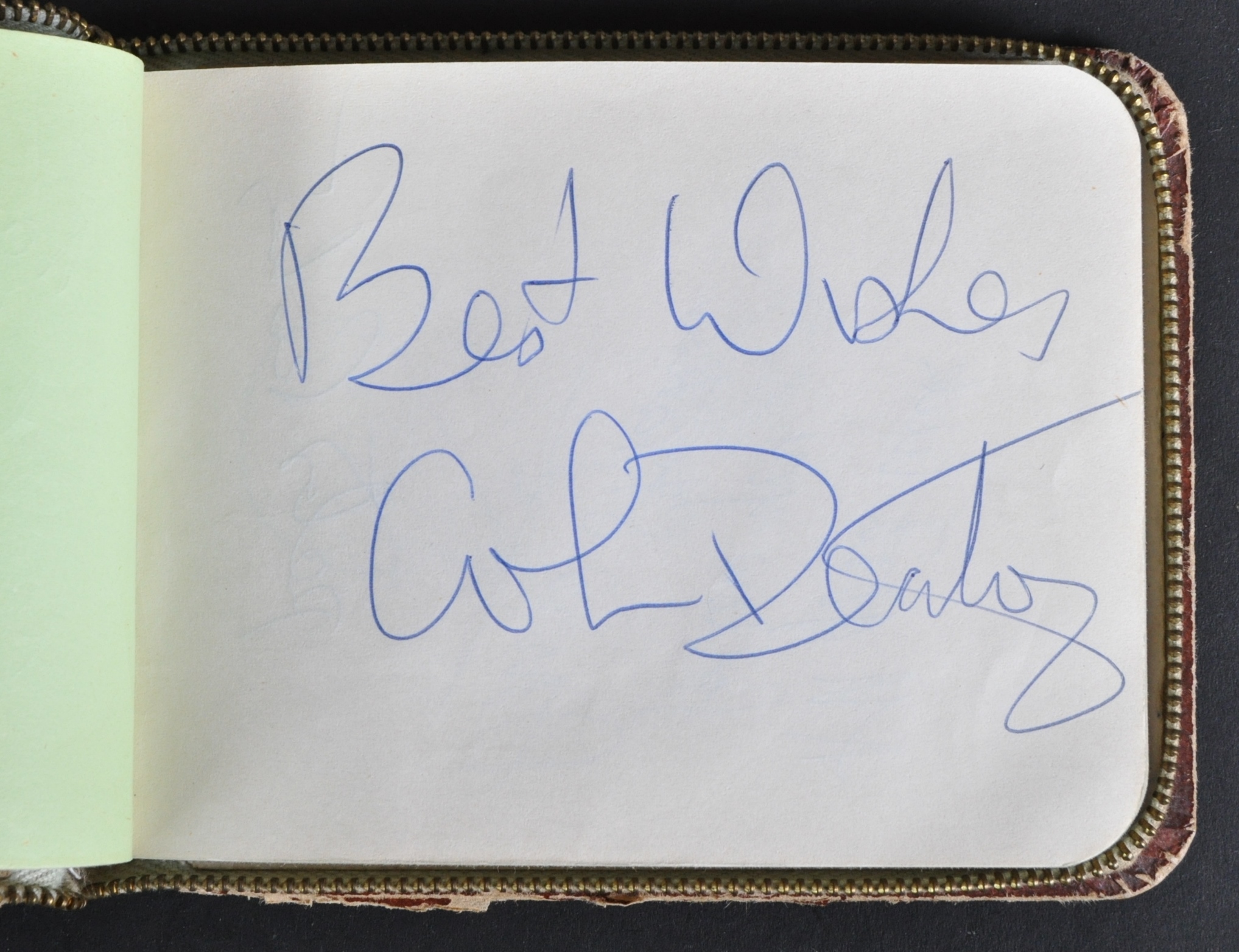 AUTOGRAPHS - SIGNATURES OBTAINED FROM BRISTOL HIPPODROME - Image 3 of 5