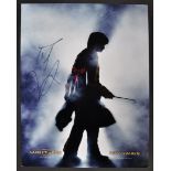 DANIEL RADCLIFFE - HARRY POTTER - AUTOGRAPHED 11X14" POSTER