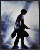 DANIEL RADCLIFFE - HARRY POTTER - AUTOGRAPHED 11X14" POSTER