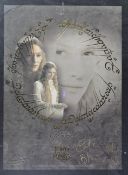 LORD OF THE RINGS - CATE BLANCHETT SIGNED LITHOGRAPHIC ART PRINT