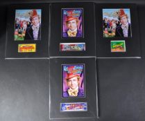 WILLY WONKA & THE CHOCOLATE FACTORY - MOUNTED DISPLAYS