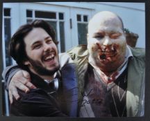 EDGAR WRIGHT - SHAUN OF THE DEAD - AUTOGRAPHED 8X10" - AFTAL